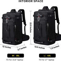 Échantillon Gratuit Sac à Dos Rétro 5 Pouces en Polyester RPET Recyclé, Pratique pour les Loisirs, Intelligent, pour Homme, avec Port de Chargement, pour Triathlon, Ordinateur Portable et Activités de Plein Air