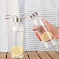 Bouteille d'eau en plastique durable et réutilisable, anti-fuite, légère, pour l'école, le bureau et les voyages - Prix de gros OEM