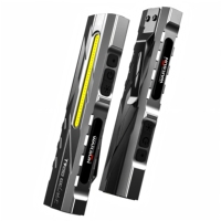 Lampe torche de poche WARSUN T9 nouvelle génération pour usage extérieur et réparation automobile, lampe torche EDC rechargeable, lampe de travail compacte pour le transport quotidien