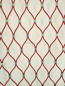 Maille de câble métallique tressé flexible en acier inoxydable coloré 304/316 pour cage de zoo avec services de découpe et de pliage - Product Image 6