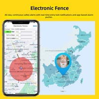 Collier pour animaux de compagnie 4G anti-perte avec GPS et traqueur BeiDou, dispositif intelligent pour chiens et chats en matériau ABSPC