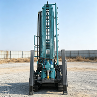 Foreuse pneumatique DTH MIKTON MKDQZ-350 pour puits d'eau, 350 m, sur chenilles, avec pompe à engrenages diesel, pour diverses formations géologiques complexes