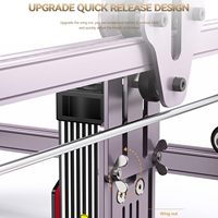 Machine de gravure laser ATOMSTACK A5 Pro 40W, kit de graveur laser de bureau, fraiseuse CNC pour le bois, le plastique, le caoutchouc, le métal, l'acrylique