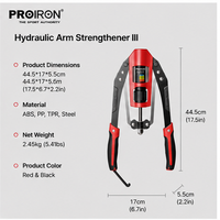 PROIRON Appareil de musculation hydraulique réglable pour hommes, équipement de fitness à domicile, barre d'exercices pour les bras