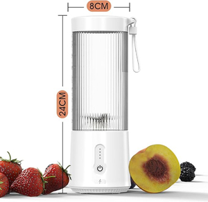Vaso Mezclador Portátil Electrónico para Batidos y Smoothies, Exprimidor Personal Recargable por USB, Mezclador Personal para Frutas y Verduras - Product Image 6