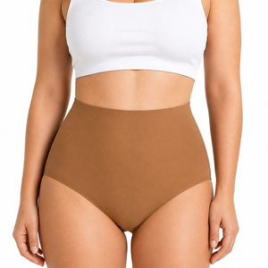 Mutandine da donna in seta ghiaccio <span class=keywords><strong>senza</strong></span> cuciture, a vita alta, confortevoli e traspiranti, con MOQ basso, fornitura diretta dalla fabbrica - Product Image 1