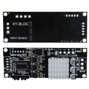 Carte de commande de moteur sans balais triphasé XY-BLDC avec capteur à effet Hall, module de contrôleur de moteur - Product Image 2