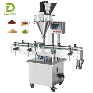 Ligne de production de machine de remplissage automatique de poudre sur convoyeur avec remplisseur à vis sans fin pour produits chimiques, détergents, épices et poudres alimentaires - Product Image 3