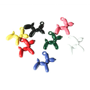 จี้ห้อยคอรูปสุนัขเคลือบสีลูกกวาดสำหรับสร้อยข้อมือแบบทำมืออุปกรณ์เครื่องประดับจี้ห้อยโทรศัพท์มือถือ - Product Image 4