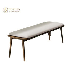 SISHUO Luxury Villa Leisure Patio Furniture Outdoor <strong>Teak</strong> Outdoor <strong>Dining</strong> <strong>Table</strong> and Chair Set - Product Image 6