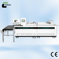Imprimante jet d'encre monopasse Chicai A3 entièrement automatique, nouvelle, haute vitesse 40 m/min, multifonction pour boîtes en carton ondulé/pizza, sacs en papier