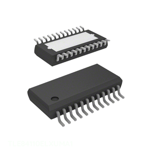 Componente Electrónico BOM IC en Stock: Gestión de Energía (PMIC) 24 LSSOP con Pad Expuesto TLE84110ELXUMA1 - Product Image 1