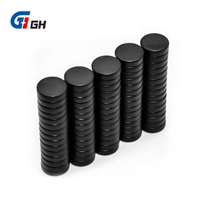 תעשייתי n35 n42 n45 n52 n52 חזק קבוע מגנט אדמה נדיר שחור אפוקסי מצופה דיסק סיבוב סביב מגנט ndfeb למקרר מלאכה די - Product Image 3