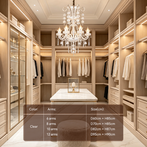 <span class=keywords><strong>Lampadario</strong></span> a Doppia Altezza <span class=keywords><strong>Moderno</strong></span> ed Elegante per <span class=keywords><strong>Sala</strong></span> Banchetti, Soggiorno e Ingresso - Product Image 2