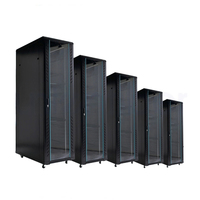 Rack de red modular micro para sala de servidores 42U, gabinete de centro de datos, fibra óptica ODF FTTH Telecom, rack de pie de 19 pulgadas
