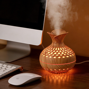 Mini humidificateur ultrasonique diffuseur d'arômes pour la maison et le bureau, humidificateur d'<span class=keywords><strong>air</strong></span> intelligent - Product Image 1