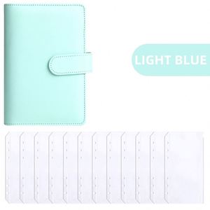 2026 Customized Cash Envelope Expense Sheet Pink Planner Notebooks A6 <b>Budget</b> <b>Binder</b> - Product Image 3