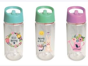 Botol minum anak bening plastik 480มล. botol Air cetak kustom bebas BPA untuk Sekolah anak - Product Image 3