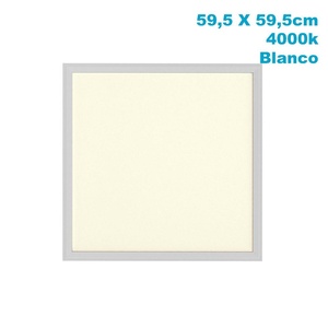 Panel LED 48W 4000K 4800lm 1x59,5x59,5 cm, corte 59x59 cm - Iluminación eficiente para espacios comerciales y domésticos. - Product Image 1