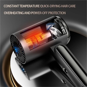 NUEVO Secador de Pelo Plegable con Capucha Grande, Secador de Pelo de Alta Potencia con Iones Negativos para Uso Doméstico, Secado Rápido y Cuidado del Cabello - Product Image 6