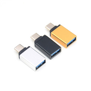 Adaptador USB3.0 tipo <span class=keywords><strong>C</strong></span> para Huawei para Xiaomi 60W conector adaptador <span class=keywords><strong>OTG</strong></span> para teclado ratón Micrófono tipo de salida de CA - Product Image 1