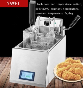 Yawei y12d1cフライヤー商用自動昇降フライヤー電気フライヤー - Product Image 4