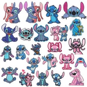 Parches Termoadhesivos Lavables <span class=keywords><strong>y</strong></span> Duraderos con Diseño <span class=keywords><strong>de</strong></span> Pareja <span class=keywords><strong>de</strong></span> Extraterrestres en Azul <span class=keywords><strong>y</strong></span> Rosa para Bolsas <span class=keywords><strong>de</strong></span> Ropa <span class=keywords><strong>y</strong></span> Gorras, Listos para Enviar - Product Image 4