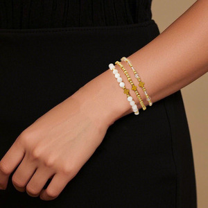 <span class=keywords><strong>Para</strong></span> <span class=keywords><strong>SHEIN</strong></span> mujer Bohemia CCB moda luz lujo fiesta pulsera oro mariposa Concha piedra cobre <span class=keywords><strong>cuentas</strong></span> explosivas creativas - Product Image 6