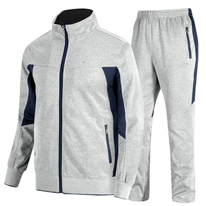 Ropa deportiva personalizada de alta calidad con logotipo bordado, conjunto deportivo y casual de dos piezas, conjunto de camisa con capucha para hombre. - Product Image 1