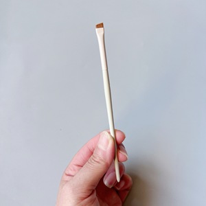 Sang trọng chất lượng cao biểu tượng tùy chỉnh nhãn hiệu riêng nâng Angled phẳng Tint Brow trang điểm Bút kẻ mắt bàn chải lông mày - Product Image 6