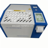 Máquina de Prueba de Voltaje de Ruptura Dieléctrica de Tres Vasos, Probador de BDV de Aceite de Transformador, Instrumento de Medición de BDV ASTM D877 D1816