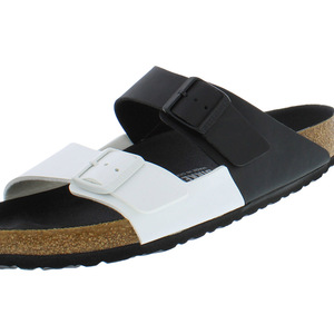 Zapatos Birkenstock Arizona Split Unisex Color: Negro/Blanco |   100% Auténtico - Product Image 1
