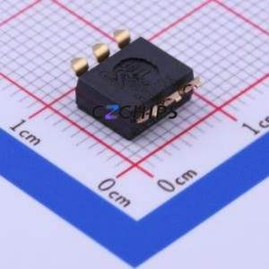 DSIC03TSGET DIP Switch SMD-6P,6x7.6mm Switch Flat Toggle, Groove Type Single Pole Single Throw 3 2.54mm - Product Image 2
