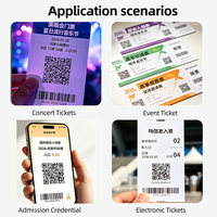 LONVILL Moteur de décodage de codes-barres Aztec ultra-compact, scanner de codes-barres haute précision 3mil pour l'admission aux concerts