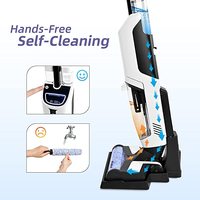 Aspirateur sans fil B61 pour nettoyage humide et sec, avec fonction autonettoyante, auto-séchante et autopropulsée, pour le nettoyage des sols et des tapis à la maison.