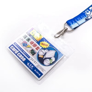 YUDI YDDS-0066カスタマイズ可能なロゴポリエステルストラップ付き透明PVC IDカードホルダー付き正式な会議 - Product Image 4