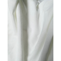 Tissu en coton égyptien blanc tricoté