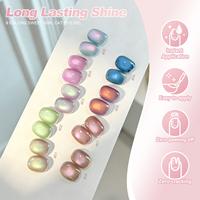 Miss Gooey Vernis à ongles gel magnétique 3D à haute pigmentation, 9 couleurs, TPO sans HEMA, fournisseur en gros, art des ongles