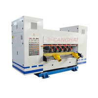 CANGHAI China Wellpappe-Dünnblatt-Schneidemaschine mit Rillenfunktion