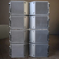 K210 Système de sonorisation professionnel Line Array Système de haut-parleurs d'extérieur double Line Array 10 pouces Boîte de haut-parleurs passifs