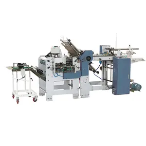 R91 China Proveedor Fabricación de papel Máquina plegable Carpeta industrial