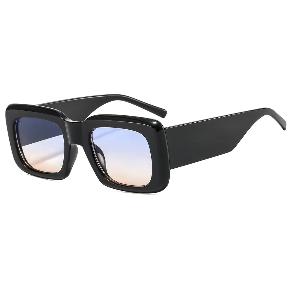 Yeni güneş gözlüğü siyah kore versiyonu avrupa ve amerikan retro ulusal moda gözlük plastik retro güneş gözlüğü