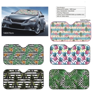 Bán Buôn Tùy Biến Cửa Sổ Xe Che Nắng Kỹ Thuật Số In Xe Visor Che Nắng Bảo Vệ Có Thể Gập Lại Tông Phổ - Product Image 2