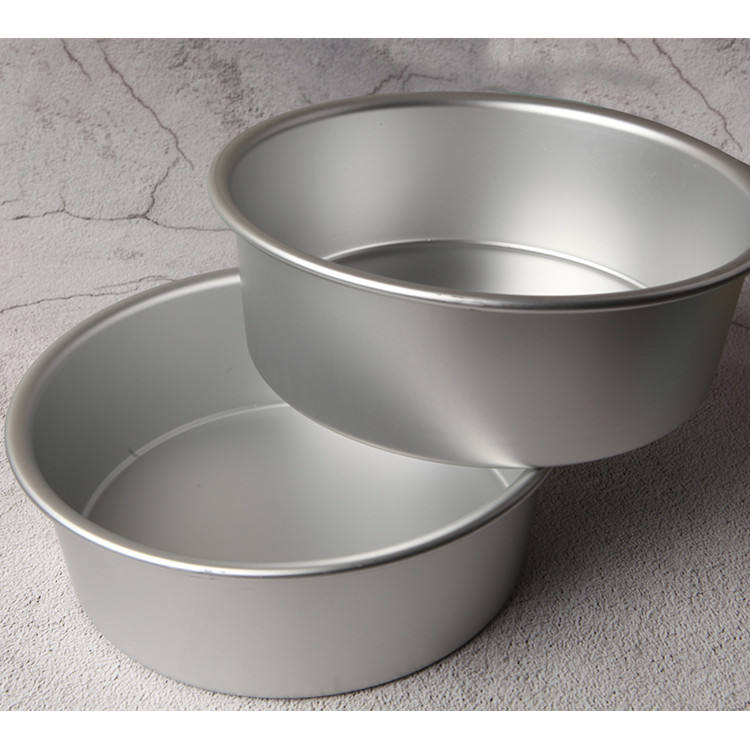 2-14 Inch Aluminium Round Cake Pans Eco-Friendly Durable