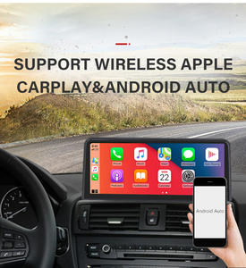 Autoradio con pantalla táctil <span class=keywords><strong>Android</strong></span> 13 DE 10,25 pulgadas, reproductor de DVD para coche, Radio Navi Carplay, micrófono incorporado, Compatible con BMW X5 F15 - Product Image 4