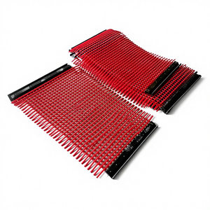 ตะแกรงกรองโพลียูรีเทนแกนเหล็กพร้อมตาข่ายโลหะ ตะแกรงกรองโพลียูรีเทนแบบทำความสะอาดตัวเอง - Product Image 1