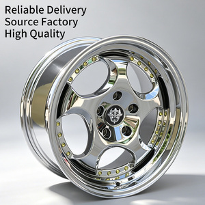 Ruedas FLowtone Chrome Hearts, Llantas de 17 Pulgadas, Ruedas <span class=keywords><strong>Alpina</strong></span> 5x120 de 5 Radios, Llantas Más Vendidas, Jantes en Stock para BMW - Product Image 1
