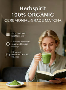 Thé vert matcha Herbspirit halal casher USDA, première récolte, qualité culinaire, poudre de matcha 50G - Product Image 6