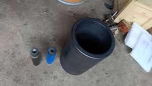 Sistema de pulverización de plasma Recubrimiento de óxido de itrio rociado en crisol de grafito y cristalizador - Product Image 3