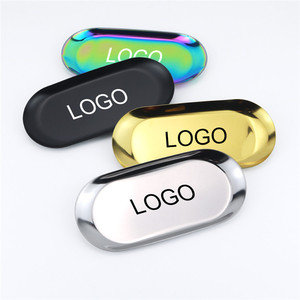 Bandeja Enrollable de Acero Inoxidable de 180*85mm con Logotipo Personalizado, Plato Metálico para Servir, Accesorios para Fumar y Tabaco - Product Image 6
